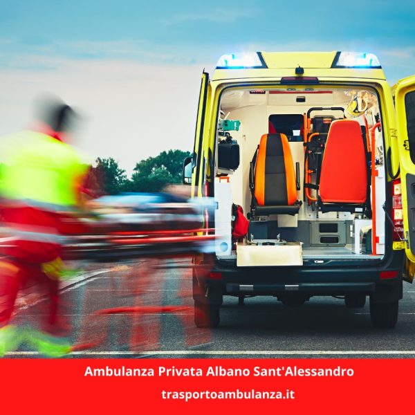 Ambulanza Albano Sant'Alessandro
