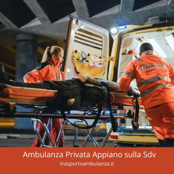Ambulanza Appiano sulla Sdv